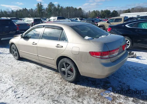 2004 Honda Accord 2.4 Ex из США, поврежденный, VIN 1HGCM566X4A077681